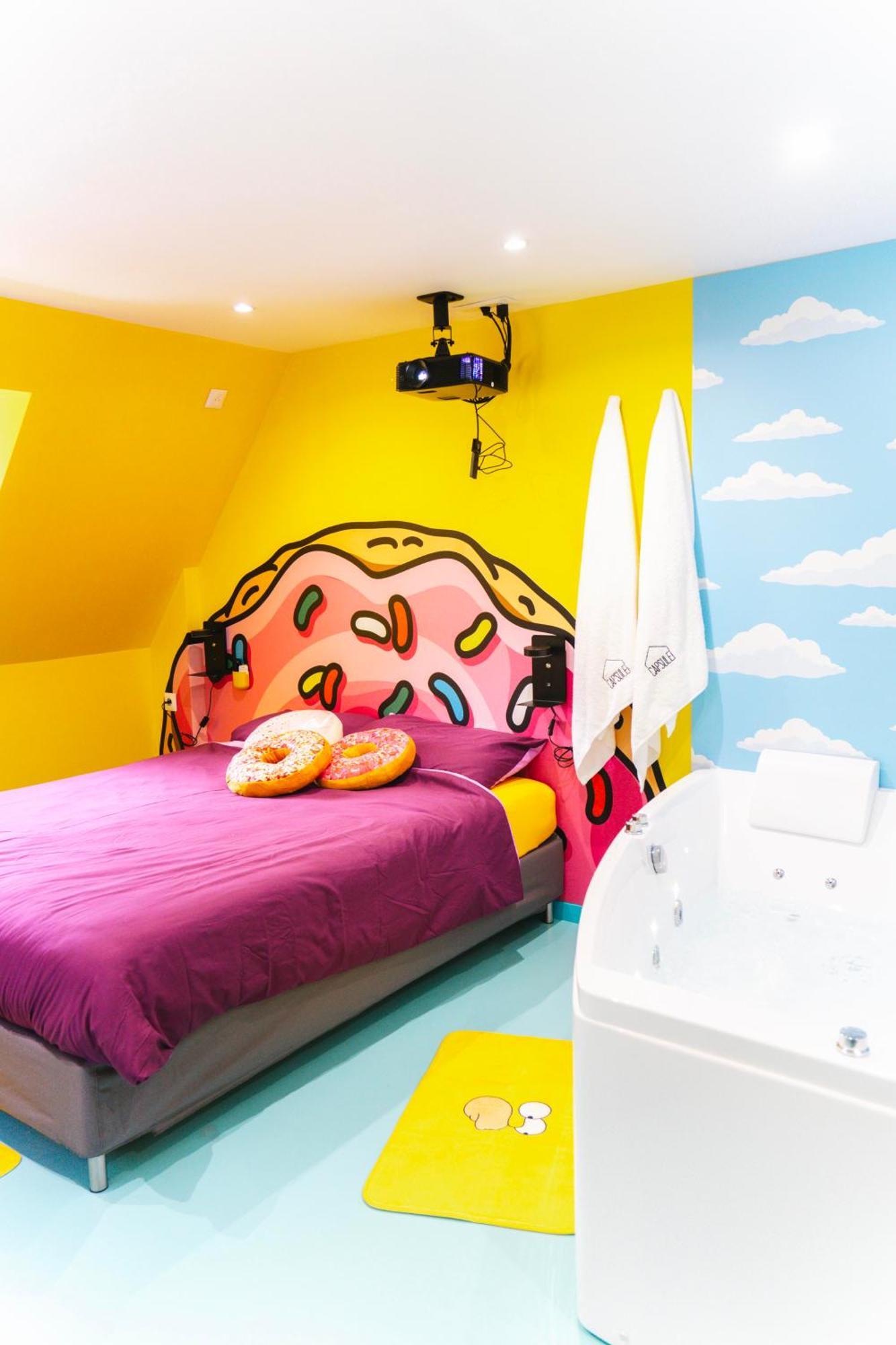 Capsule Springfield - Balneo -Sauna - Billard Douai Dış mekan fotoğraf